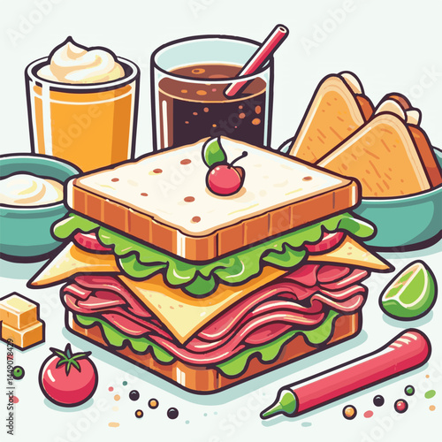 sandwich, meat, food, delicious, beef, cheese, sauerkraut, meal, grilled, bread, reuben, lunch, american, cabbage, cuisine, corned beef, pastrami, tasty, background, rye bread, rye, sliced, restaurant
