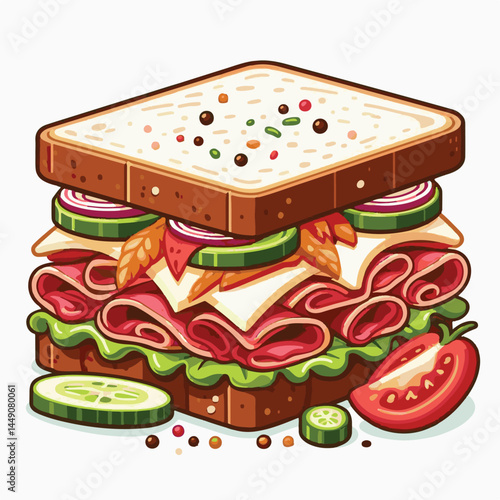 sandwich, meat, food, delicious, beef, cheese, sauerkraut, meal, grilled, bread, reuben, lunch, american, cabbage, cuisine, corned beef, pastrami, tasty, background, rye bread, rye, sliced, restaurant