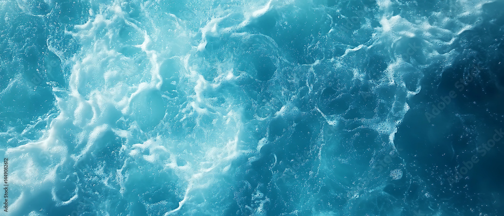 Blue water texture background, top view of a transparent, clear pool or swimming pool with ripples and waves in sunlight. Water pattern for a summer concept banner design. Blue water texture background, top view of a transparent, clear pool or swimming pool with ripples and waves in sunlight. Water pattern for a summer concept banner design.