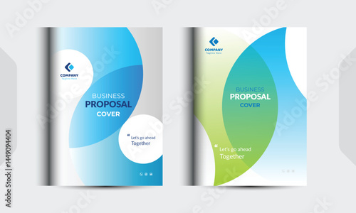 Corporate Business Proposal cover Design Template