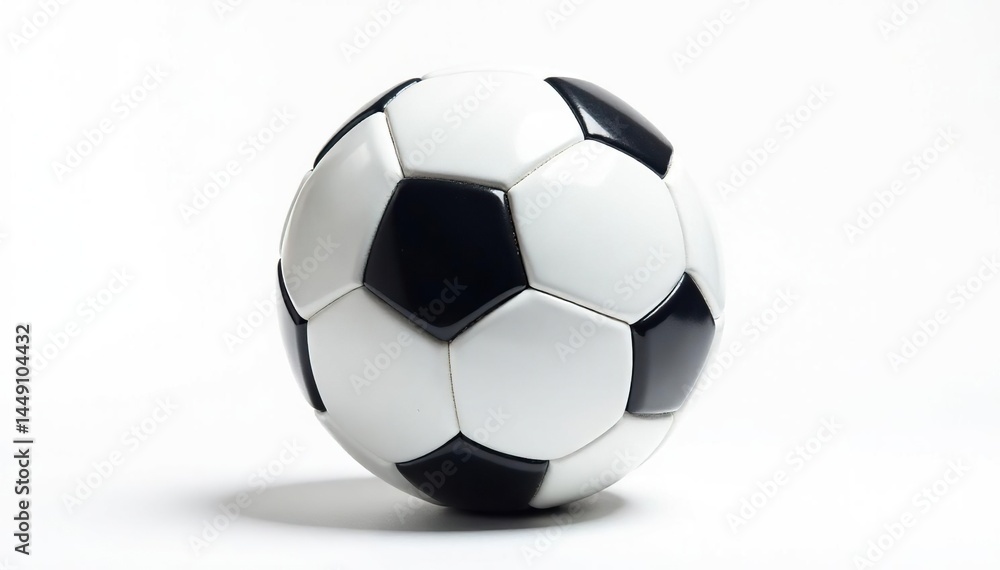 Brand new white football, pristine condition, isolated on white, perfect condition, game, clear Brand new white football, pristine condition, isolated on white, perfect condition, game, clear