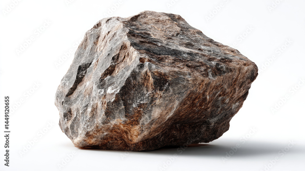 Obraz premium Rough, irregular rock, mottled light and dark tones