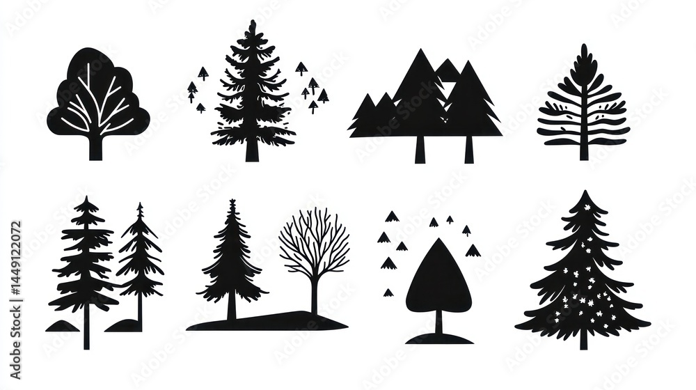 Forest Icons Collection Forest Icons Collection
