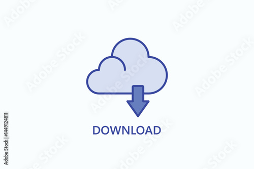 Download Icon Or Logo Isolated Illustration