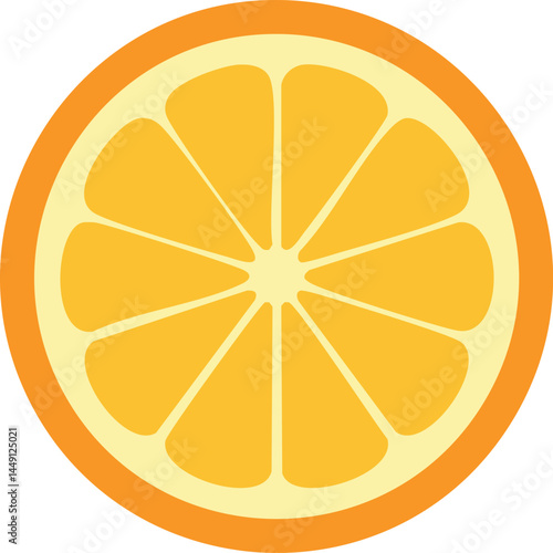 vector illustration of a lemon
