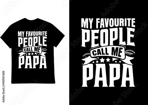 Happy Fathers Day Vector illustration templete