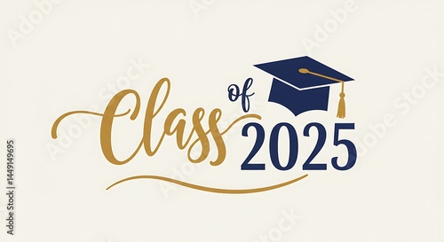 Celebrating Class of 2025 with Graduation Cap Design