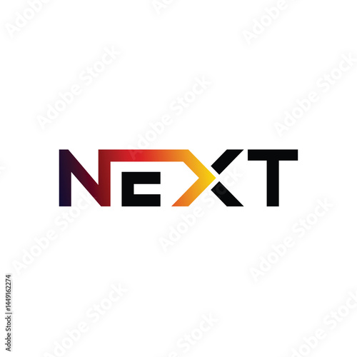 Free Download next modern logo design template illustration vector - GFXLoad