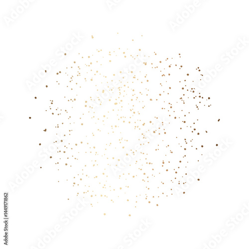 Gold Splatter