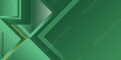 banner background. full color, green gradations , flayer presentation . eps 10