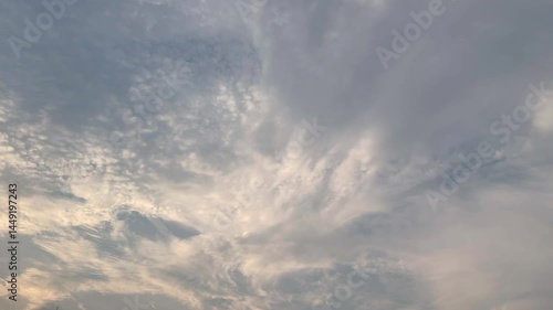 the storm clouds brewing in the morning sky