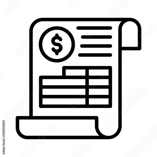 Expense Report Icon