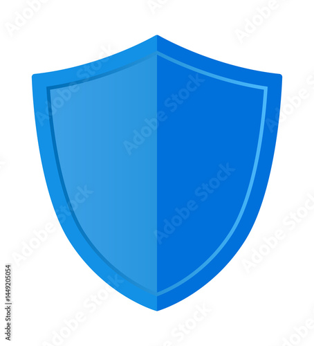 Free Download Blue Security Shield Icon Symbol Isolated on Transparent Background - GFXLoad