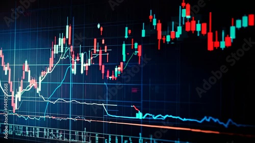 Stock market trends analysis in real time on october trading day (2)