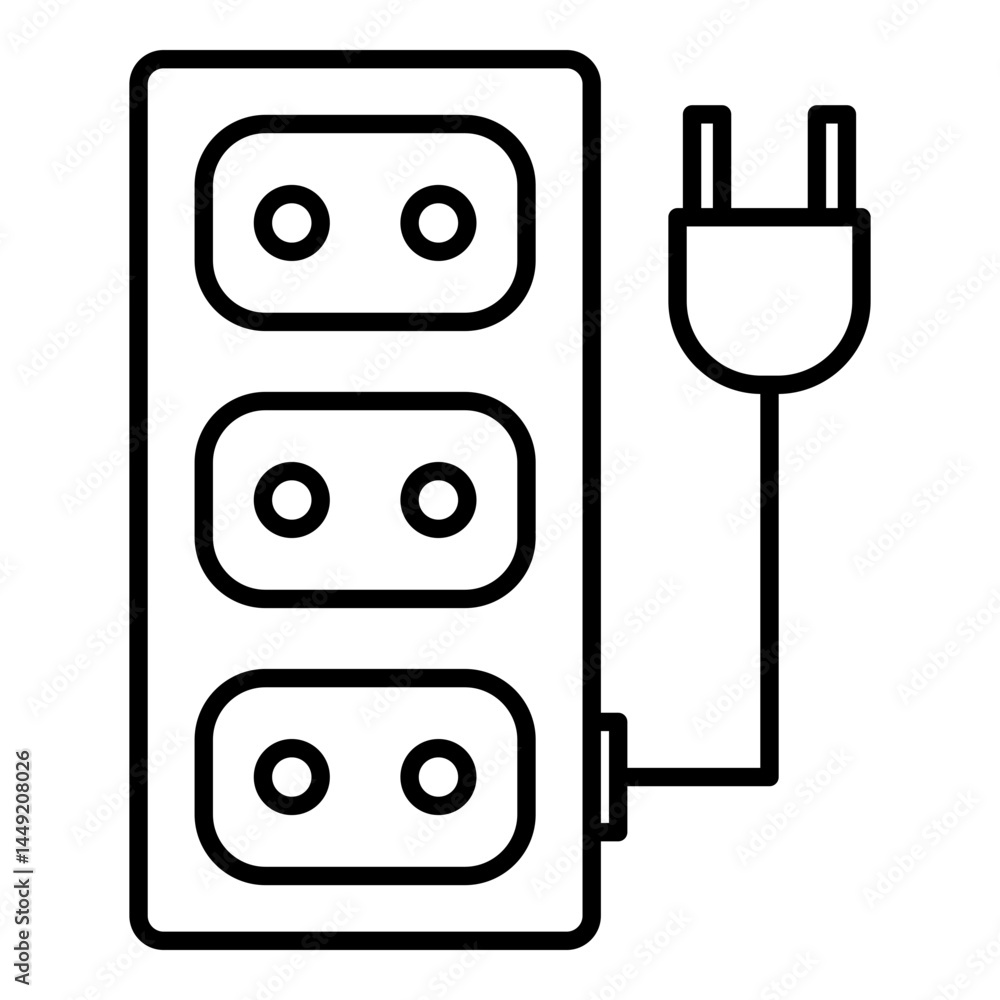 Power Strip Icon Power Strip Icon