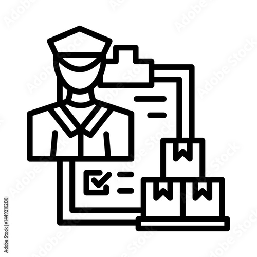 Customs Clearance Icon