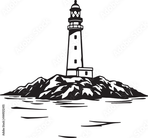 Lighthouse Illustration