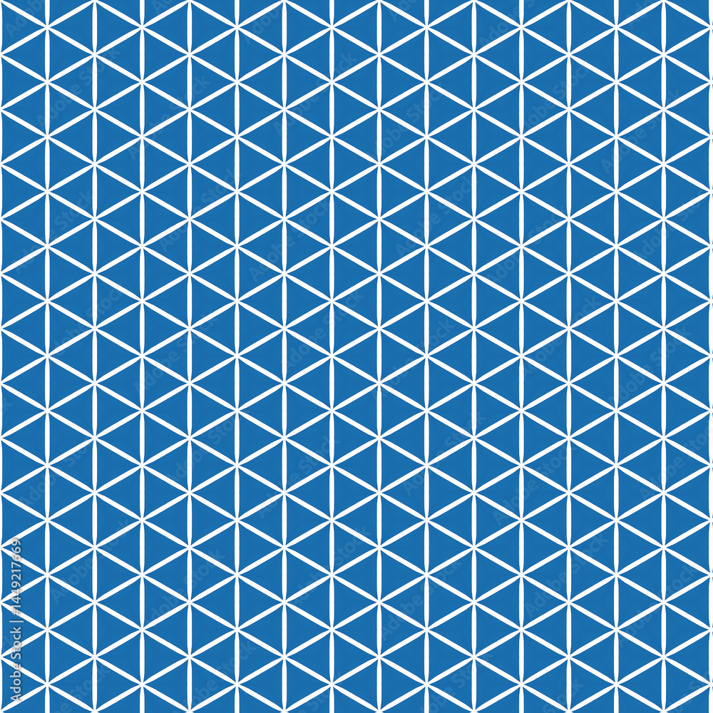 Abstract Geometric Seamless Pattern Blue White Triangles Modern Design Background Texture Art Lines Abstract Geometric Seamless Pattern Blue White Triangles Modern Design Background Texture Art Lines