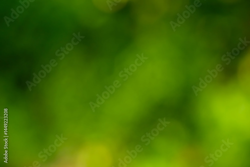 緑色の抽象的なボケ背景