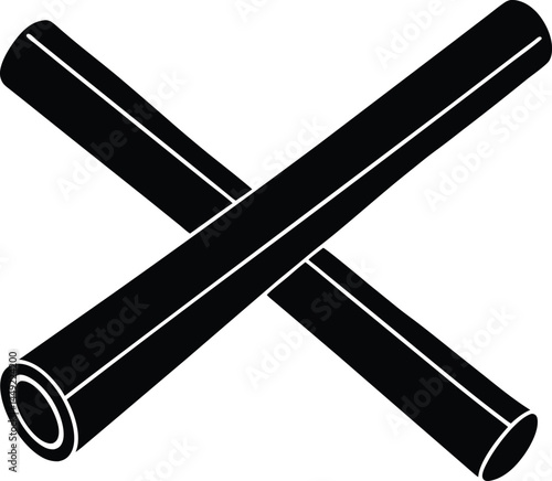 cinnamon stick vector icon  silhouette illustratio.eps