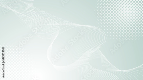 Abstract background with white lines and dots suitable for modern design projects, technology themes, digital art, and website graphics.