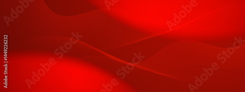 Red abstract background with curved lines. Suitable for modern designs, background images, art projects, and digital artwork with dynamic visual impact.