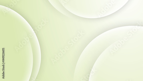 White and green abstract background suitable for presentations, websites, print materials, and social media posts needing a fresh, modern look.