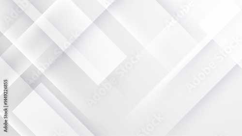 Abstract white geometric background suitable for minimalistic designs, presentations, website backdrops, branding, and modern digital compositions.