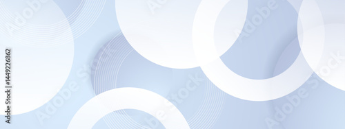 Light blue abstract background with white circles suitable for design projects needing a modern, minimalist aesthetic with subtle texture.