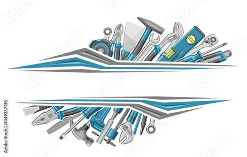 Vector Border for Handyman Tools
