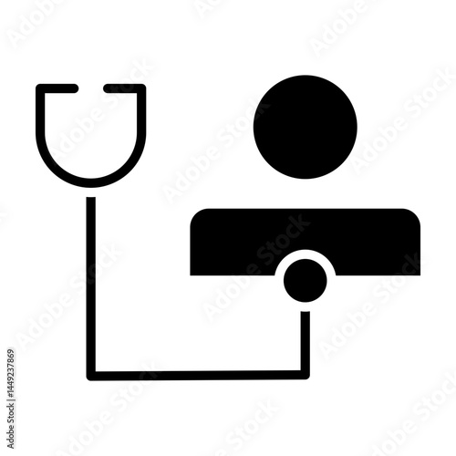 patient glyph icon