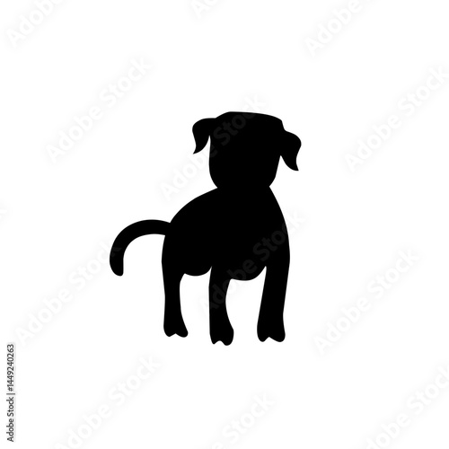 dog silhouette icon
