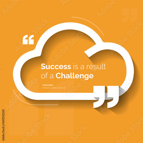 Bubble testimonial banner, quote, infographic. Social media post template designs for quotes. Empty speech bubbles, quote bubbles cloud