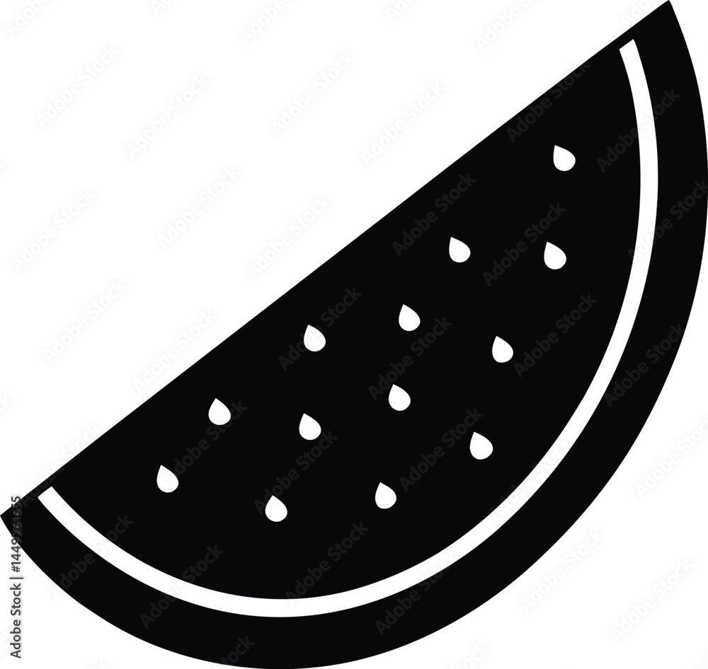 vector slice of watermelon on white background .eps vector slice of watermelon on white background .eps
