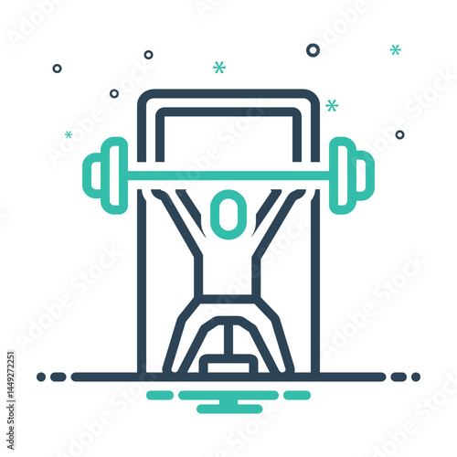 Mix icon for gym