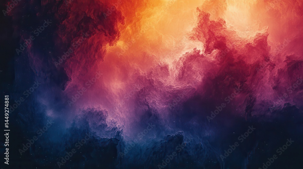 Obraz premium Abstract cosmic nebula (55)