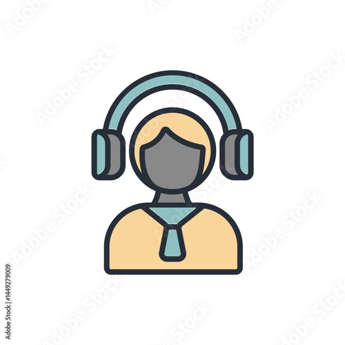 support icon collection .design style with background