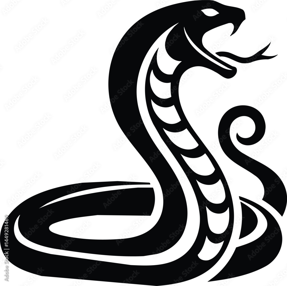 Uraeus Cobra Silhouette Uraeus Cobra Silhouette
