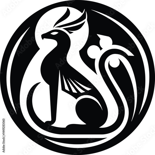 Egyptian mythical beast symbol