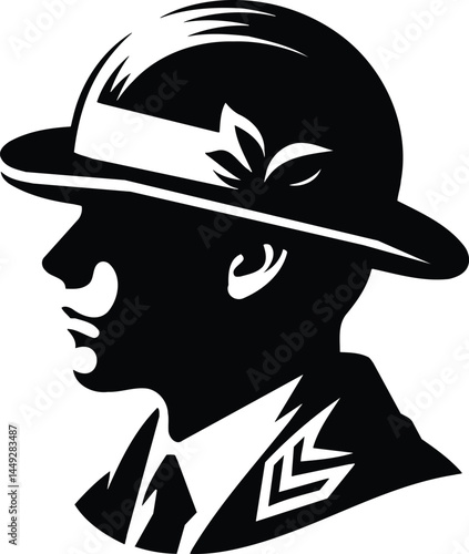 Figure in ceremonial hat