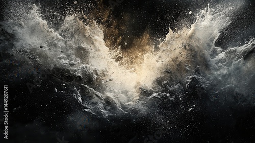 Wallpaper Mural Abstract explosion Torontodigital.ca