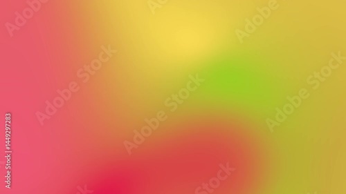 Blurred gradient in red, yellow, and green shades. Suitable as a background for designs, presentations, websites, and social media posts.