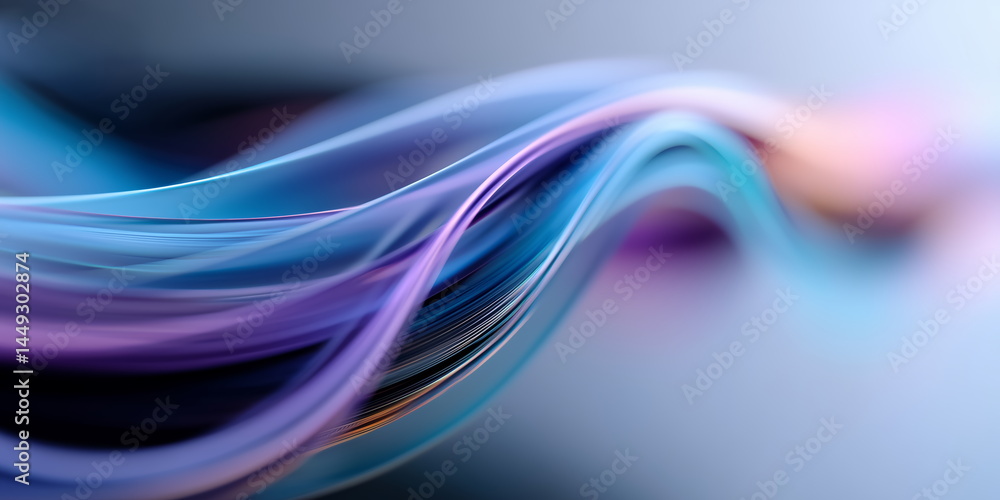 Fototapeta premium Next generation abstract technological path, breakthrough feel, abstract background. With bokeh effect.