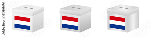 Election in the Netherlands. Election Concept. Vector Illustration.