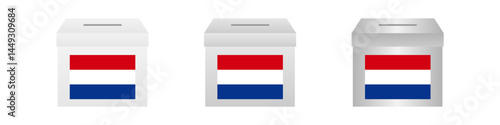 Election in the Netherlands. Election Concept. Vector Illustration.