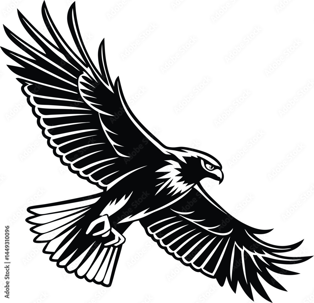Obraz premium eagle vector illustration