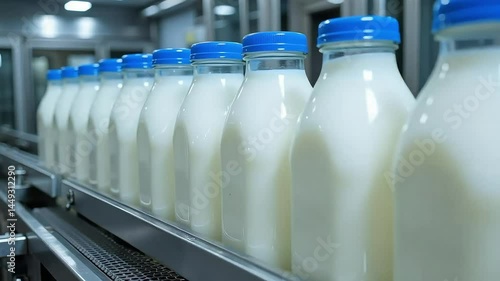 Dairy Production Line Bottling Fresh Milk Products