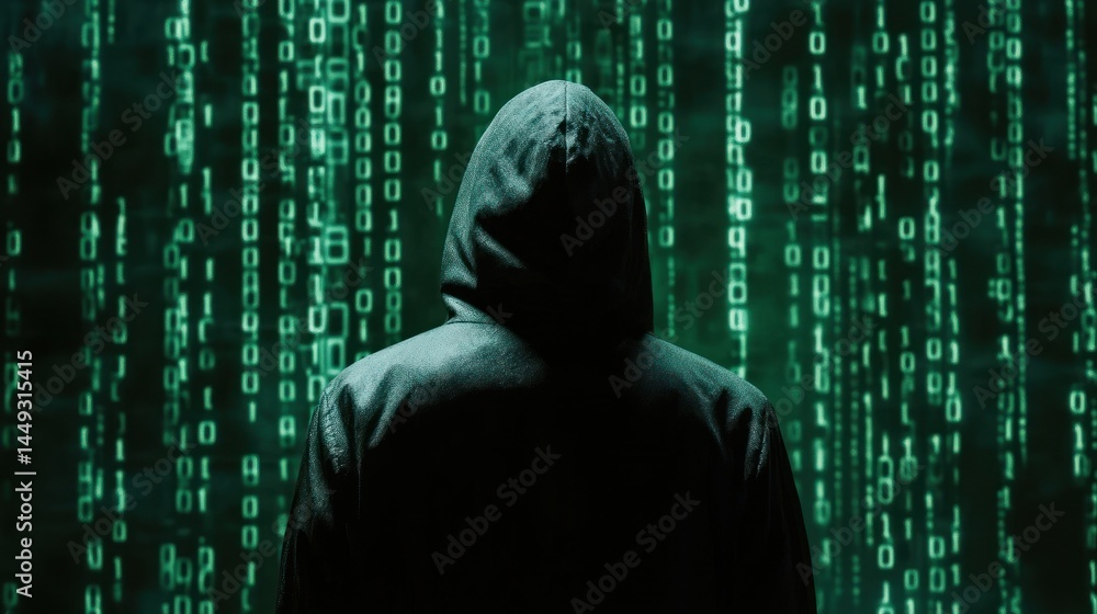 Cybersecurity Hacker in the Digital Matrix: A Mysterious Figure in the Realm of Data and Code Cybersecurity Hacker in the Digital Matrix: A Mysterious Figure in the Realm of Data and Code