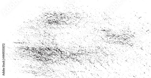 Background with little noisy black particles grunge background with tiny black dust