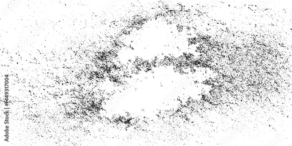Obraz premium Abstract illustration texture of cracks, chips, dot. Grunge background of black and white Distressed black texture. Distress Overlay Texture. Subtle grain texture overlay.